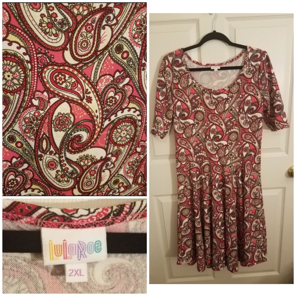 2X lularoe Nicole dress